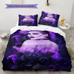 Rhea Ripley Muster Voodipesu, Tekikomplekt Tekikate Padjap&uuml;&uuml;r Kodu S&uuml;nnip&auml;evakingitus (1 * tekikott + 2 * padjap&uuml;&uuml;ri, ilma s&uuml;damikuta) 135x200cm white