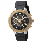 TIMEX UFC Kvarts 10 ATM Veekindel Mineraalklaas Must TW2V87300 Meeste k&auml;ekell, Vastupidav, Klaas, Tihvtid, [Ehtne] must