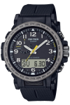 Casio Pro Trek Climber Line P&auml;ikesej&otilde;ul t&ouml;&ouml;tav kell Biomassist Must Raadiojuhitav Plastikust, PRW-51Y-1JF, Meeste,