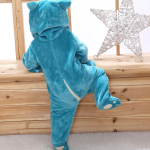 Anime Cosplay Kost&uuml;&uuml;m Poiss T&uuml;druk &Uuml;hes t&uuml;kis riided 3T(2.6-3 Years) blue