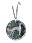 Great Dane - crystal bauble with a photo, dog photo in crystal, personalized Christmas tree ornament by Art-Dog brand
