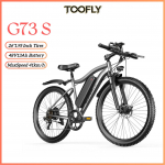 TOOFLY G73 T&auml;iskasvanute Elektrijalgratas 25KM/H 250W Mootor 48V13Ah Aku Linna S&otilde;iduks E-jalgratas 26*1.95 Tolline Rehv T&auml;iskasvanute Elektrijalgratas G73 S Grey