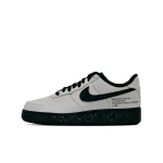 Nike Air Force 1 Abrasion Resistant Height Increasing Low top Skateboard Shoes Unisex Black Gray CW2288-001(Team577-1.0) 36 gray