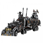 Gobricks MOC MAD MAX Fury Road Tatra T815 S&otilde;jaauto (1220 klotsi) apokal&uuml;ptiline veoauto ehitusklotsid m&auml;nguasjad ideaalne laste kingitus
