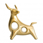 P&otilde;hjamaade keraamiline veisepull skulptuur Looma staatus Ornament Kodu lauakaunistus 2