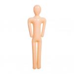 T&auml;ispuhutav kehakujuline mannekeen PVC-nahaga 150cm Halloweeni kummitumaja kaunistuseks HALLOWEENI REKVISIIDID RIIETE EKSPONEERIMINE