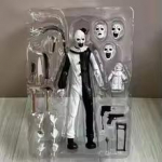 NECA Figure Art Klouni kuju Damien Leone'i Terrifier kuju Tegevuskuju Mudel M&auml;nguasjad Liigenditega liigutatav nukk M&auml;nguasjad Kingitused In Stock