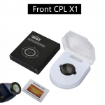 FITCAMX CPL filtri jaoks Peegeldusvastane ringpolariseeriv objektiiv, ainult FITCAMX pardakaamera jaoks FITCAMX tagakaamera CPL filtri jaoks Front CPL