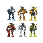 6 tk/komplekt Hero Factory 2.0 T&auml;hes&otilde;dalane Breez/Surge/Stormer/Evo/Nex/Furno Robotkuju Ehitusklotsi Mudel M&auml;nguasjad Lastele Kingitused