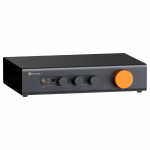Fosi Audio ZP3 tasakaalustatud eelv&otilde;imendi 2 RCA sisendi ja 1 XLR subwooferiga stereo- ja koduse helis&uuml;steemi jaoks eelv&otilde;imendi HPF-filtriga ja tooniga Jaapani must
