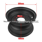 16x8-7 Neljaauguline Terasvelg 50-125CC ATV Randamootorratta jaoks