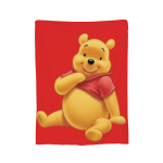 Winnie Puhh Multifilmitekk Kate Flanell K&auml;rss Tigu Notsu Kerge Tekk Magamistuppa Diivanile Voodikate 130x150cm