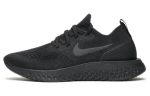 Nike Epic React Flyknit Triple Black Naiste AQ0070-003 35.5