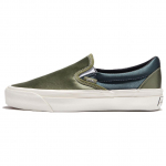 Vans Premium Slip-On 98 Satin Pack - Loden Green Unisex tossud VN0007PJZBF 35