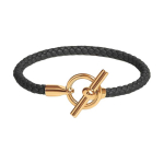 Hermes Glenan pandlaga vasikanahast k&auml;ev&otilde;ru Meeste k&auml;ev&otilde;rud Must H077240F89T3 Box+Shopping Bag,T4