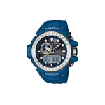 Casio G-Shock Merev&auml;e Seeria Nutikas T&otilde;usu-M&otilde;&otilde;na Kuu Faasi LED-Valgusti Nutikas Veekindel P&auml;ikeseenergia Kuue Raadiolaine Kvartsliikumisega K&auml;ekell GWN-1000-2AER Blue Strap