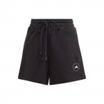 Adidas Stella McCartney Adidas X Stella McCartney &Uuml;hiselt Br&auml;nditud &Uuml;hev&auml;rvilise Logoga T&otilde;mblukuga L&uuml;hikesed P&uuml;ksid Naiste L&uuml;hikesed P&uuml;ksid Must IK9093 S