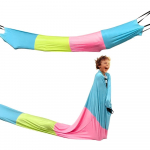 Sensory Coloful Compression Tunnel Lastele SPD-ga Roomamisvastane Tunnel V&auml;ikelastele Koju Kooli Lastele T&auml;iskasvanutele Laste S&uuml;nnip&auml;evakingitus