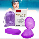 Menstruatsioonitops, Korduvkasutatav Femdisc Menstruatsiooniketas, Pehme Menstruatsiooniketas, Kahe Suurusega Menstruatsiooniketas, Lekkimiskindel, BPA-vaba, Tampooni Alternatiivid, S + L
