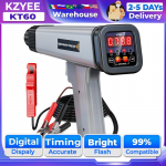 KZYEE KT60 Mootori s&uuml;&uuml;teajastuslamp tahhomeetriga S&uuml;&uuml;teajastuslamp Autodele 12V 2- ja 4-taktilistele bensiinimootoritele Vanadele klassikalistele autodele KT60