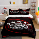 FC Bayern M&uuml;ncheni logo. Voodipesukomplektid Tekikotikomplektid Tekikotid Padjap&uuml;&uuml;rid(1 * Tekikott 2 * Padjap&uuml;&uuml;ri (tekk ei kuulu komplekti)) 135x200cm