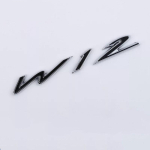 1 tk Auto W12 logo pagasiruumi poritiiva kere embleem kleebised For Continental GT Flying Spur Bentayga Mulsanne osadele