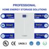 Saksamaa Laos 100ah Lifepo4 Aku 51.2v 100ah 5kwh P&auml;ikeseenergia Salvestus Toitepakk Virnastatav 200ah/10kwh Mahutavus EL/USA H&uuml;briid CAN 5KWH 5120Wh