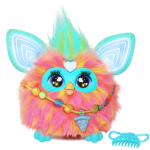 Hasbro Furby Koraal H&auml;&auml;lele Reageeriv Interaktiivne M&auml;nguasi Poistele ja T&uuml;drukutele Alates 6. Eluaastast, Komplektis 15 Moodsat Aksessuaari, Animatrooniline Elektriline Pehmem&auml;nguasi blue