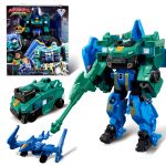 Quantum Heroes Dinoster 2-IN-1 Stego Blast Wing Muundub autost robotiks Tegevuskuju Anime Deformatsioon Laste M&auml;nguasjad Kingitus