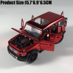 1:32 Mercedes Benz G500 G800 Maastikus&otilde;iduk Sulamist Metallist Valatud Mudelauto Heli ja Valgusega T&otilde;mmatav Laste M&auml;nguasi Koguja
