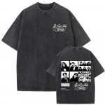 Vintage pestud r&auml;ppar RnBoi Minu silmad ainult Tagasivaade Albumi kaup T-s&auml;rk Mehed Naised Hip Hopi mood Popmuusika T-s&auml;rgid Streetwear S