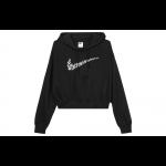 Nike Sportswear Naiste Fliisist &Uuml;le suuruse Kapuutsiga Huppar Must DO7257-010 S must