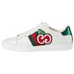 GUCCI ACE Madala s&auml;&auml;rega Stiilsed rulaketsid Naiste Valge 611377 DOPE0 9064 42 white