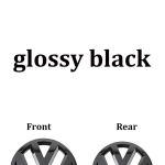 Uus 80% Volkswageni esiv&otilde;re embleem Tagaluugi m&auml;rk Katte logo Uus POLO GOLF 5 6 7 7.5 8 MK7 MK7.5 MK8 Scirocc qn3 Scirocco 2009-2014