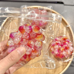 M&auml;nguasjad Lapsed Laste, M&auml;nguasjad Squishy V&auml;rvilised Helmed Stressipall Sensoorne T&auml;iskasvanutele &Auml;revuse Leevendus Fidget Pigistatavad Pallid ADHD Autismi Fookuse jaoks gray
