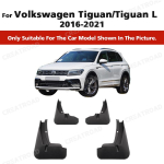 Poritiiva Volkswageni VW Tiguan R-line L-phev Poritiivale Porikaitse Porikaitse Porikaitse Poritiib auto Tarvikud Auto Poritiib 4 TK for Tiguan red