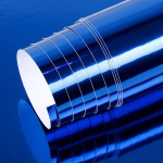 Venivast peegel-vin&uuml;&uuml;lkilest fooliumist autokleebis DIY pakkelehe kleebis kaitsev auto stiil sinine