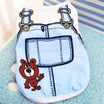 Lemmiklooma koera vest Suvine Armsad Riided V&auml;ike Chihuahua Pehme Puuvillane T-s&auml;rk Lemmikloomariided XS helesinine v&auml;rv