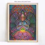 Teemantmaaling &uuml;mmarguste kividega Cartoon Teemanttikandid Pildid 20X30