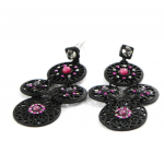 NOA [H8939] &ndash; disainerk&otilde;rvar&otilde;ngad 'Carmen' must roosa Heleroosa