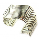 Les Tr&eacute;sors De Lily [N8081] - Bracelet cr&eacute;ateur 'Cleopatra' argent&eacute; h&otilde;be