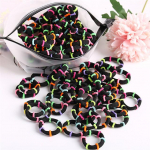 Trendikas palju tk/kott V&auml;rvilised juukseaksessuaarid Elastsed juuksepaelad naistele t&uuml;drukutele lihtne mood Klassikaline juuksen&ouml;&ouml;ride peapaelte komplekt