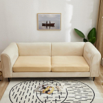 Stretch diivani istmekate Tahke pol&uuml;ester diivanipadi istmekate L-kujulise diivani istme kate jaoks Single Ordinary Size