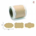 250 tk/1 rull j&otilde;upaberist t&uuml;hja etiketi kleebis isetehtud kinkeetiketiga &uuml;mbriku sulgemise kleebis 3x5cm