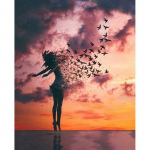 Uus 5D DIY Teemantmaal Liblikas Kunst Teemanttikandid Ristpistes K&auml;sit&ouml;&ouml; T&auml;is&uuml;mmargune puur Kodukaunistus K&auml;sitsi kingitus Full Round 15x20CM