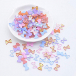 40 tk 10 * 7 mm v&auml;rviline mini kikilipsu kabo&scaron;on Scrapbooking DIY vaigust kivist k&uuml;&uuml;nekunst Ornamnet plaastrid tarvikud mitmev&auml;rviline