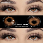 EYESHARE Natural Color Lens Eyes 2pcs Color Contact Lenses For Eye BROWN Beauty Contact Lenses Eye Yearly Cosmetic Color Lens