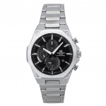 Casio Edifice Slim Line Chronograph Analog Solar EFS-S570D-1A EFSS570D-1 100M Meestekell