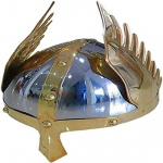 Tiivakiiver Emperor Wings Armour Kiiver t&auml;iskasvanutele | Keskaegsed kost&uuml;&uuml;mid Helm SCA LARP Replica Costume Cosplay