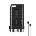 Mini taskulamp LED-v&otilde;tmehoidja taskulamp laetav taskulamp veekindel 5 tasemega